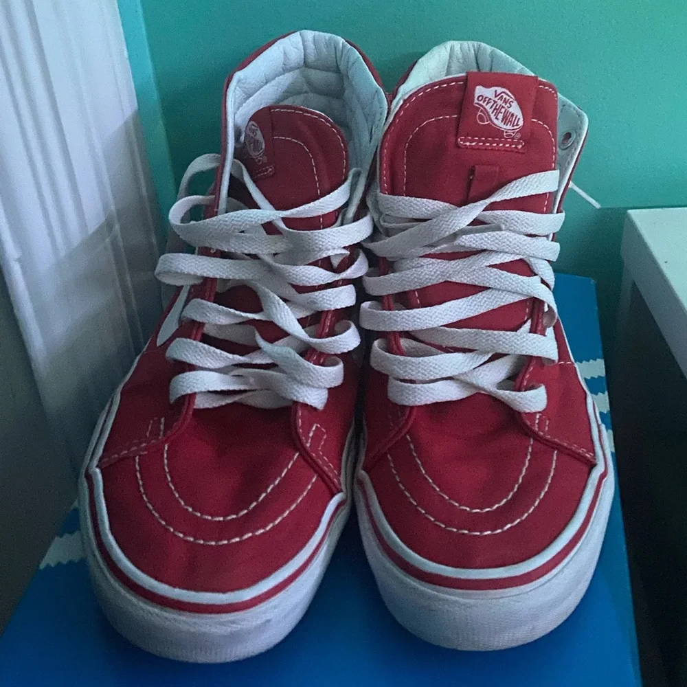 Red Vans - Picture 2 of 2